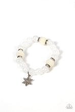 Load image into Gallery viewer, STARLET SHIMMER SILVER SNOWFLAKE CHARM