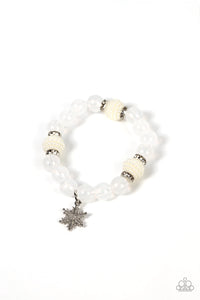 STARLET SHIMMER SILVER SNOWFLAKE CHARM