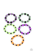 Load image into Gallery viewer, STARLET SHIMMER HALLOWEEN COLORED BRACELETS