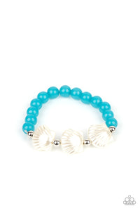 STARLET SHIMMER PEARLY SHELL BEADED BRACELETS