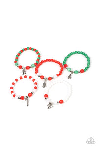 STARLET SHIMMER WINTRY SILVER CHARM BRACELETS