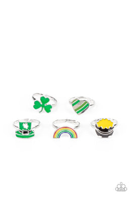 STARLET SHIMMER ST. PATRICK'S DAY RINGS